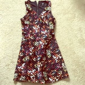 Multicolor cocktail dress